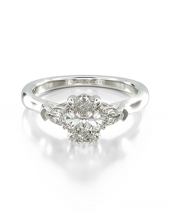 James Allen Oval Cut Engagement Ring - 1