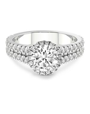 Friendly Diamonds Glamorous Princess, Asscher, Cushion, Emerald, Heart, Marquise, Pear, Radiant, Round, Oval Cut Engagement Ring