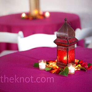 Lantern Reception Decor