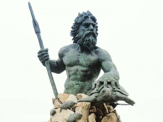 Picture of Neptune Statue