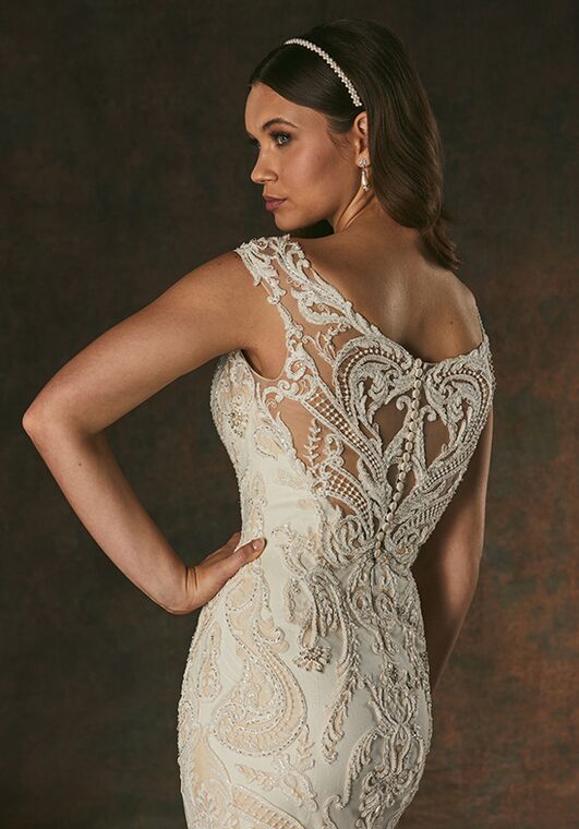 Amaré Couture C157 Corinee Mermaid Wedding Dress - 3