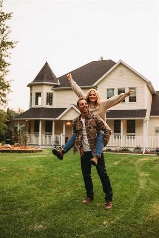 Even while working at different sites, they planned their time off together, booking cozy Airbnbs, exploring the outdoors, and bouncing between their families in Edmonton and Saskatchewan. In 2023, they planted roots and bought their first home in Parkland County. In a beautiful, semi–full-circle moment, 2024 brought them both back to the Arctic, where they now work at the same mine together once again.