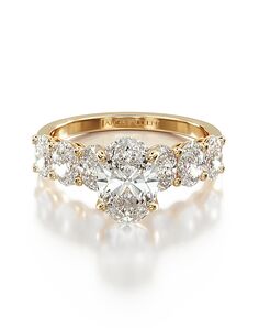 James Allen Oval Cut Engagement Ring