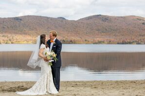 Anne Barge Lace Neutral Underlay Wedding Dress