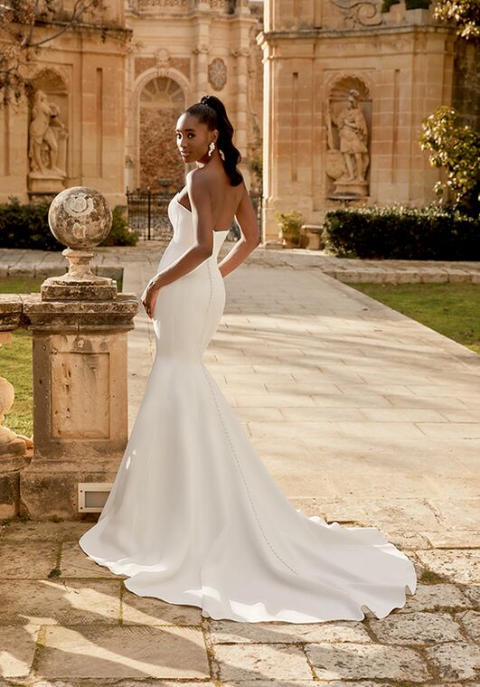 Sincerity Bridal 44496 Mermaid and Trumpet Wedding Dress - 2