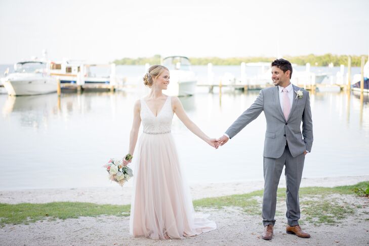 Since Lindsey Ridgway (31 and an actress) and George Ruiz’s (40 and in advertising sales) relationship has more than a few  memories by the ocean—incl