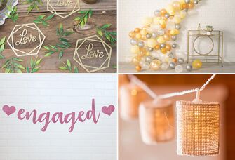 engagement party decorations