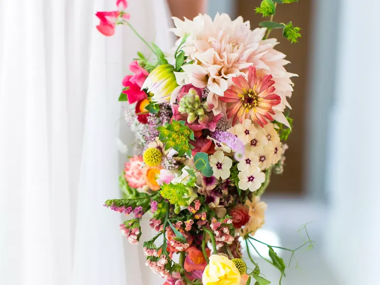 Gorgeous Cascading Wildflower Bouquet