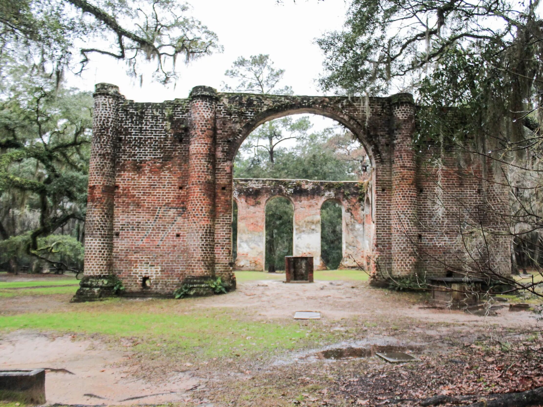 Picture of Old Sheldon Church Ruins
