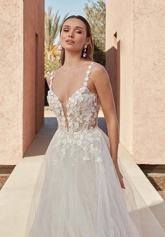 Adore by Justin Alexander Tisha A-Line Wedding Dress - 4