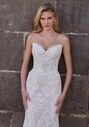 L'amour by Calla Blanche LA25260 Selin Sheath Wedding Dress - thumbnail - 3