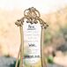 Elegant Gold-Framed Mirror Bar Menu