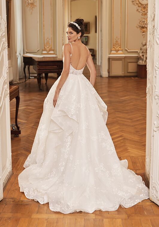 Moonlight Couture H1502 A-Line Wedding Dress - 2