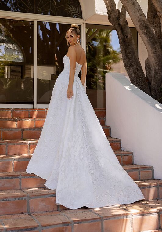 Moonlight Tango T209 A-Line Wedding Dress - 2