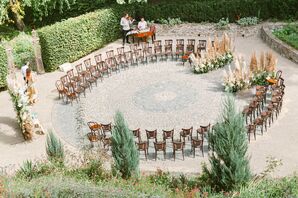 Ceremony in the Round at Savoia Castle in Prague, Czech Republic