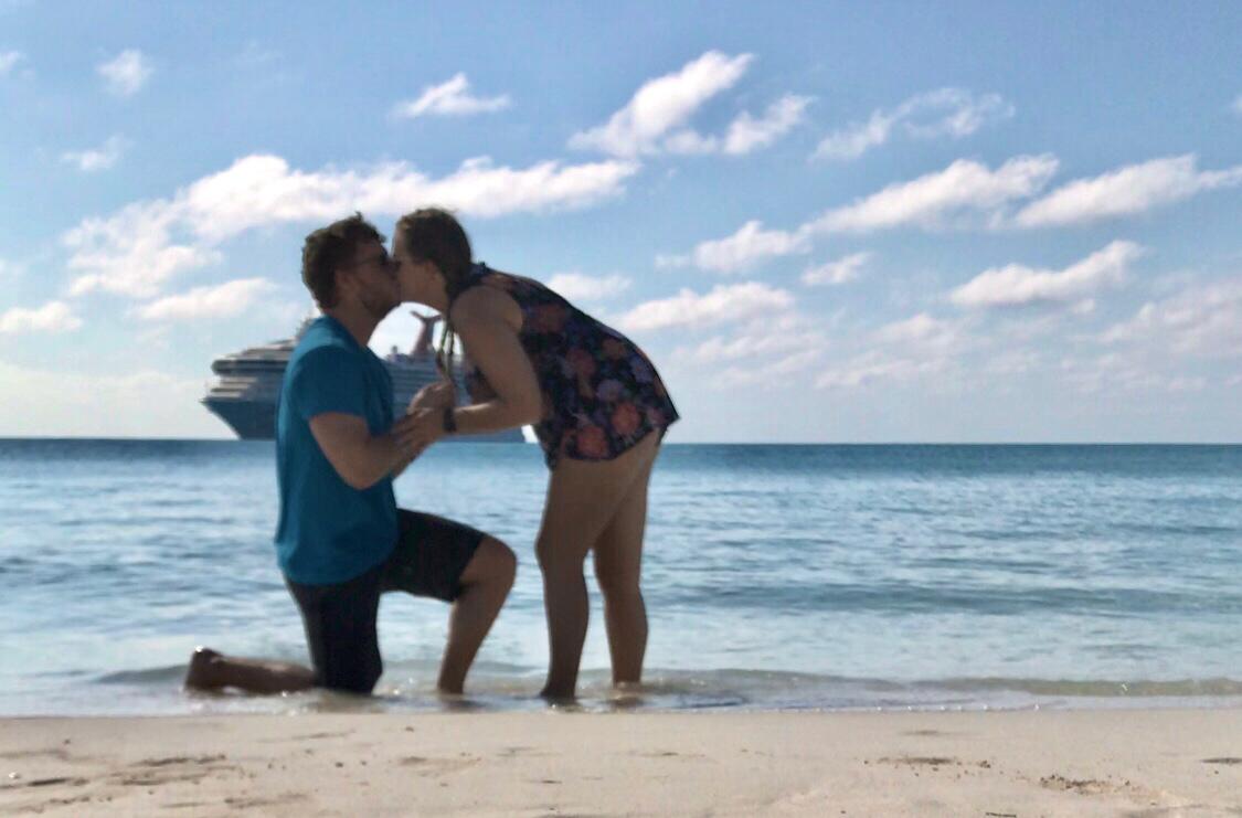 Picture of How we got engaged! 