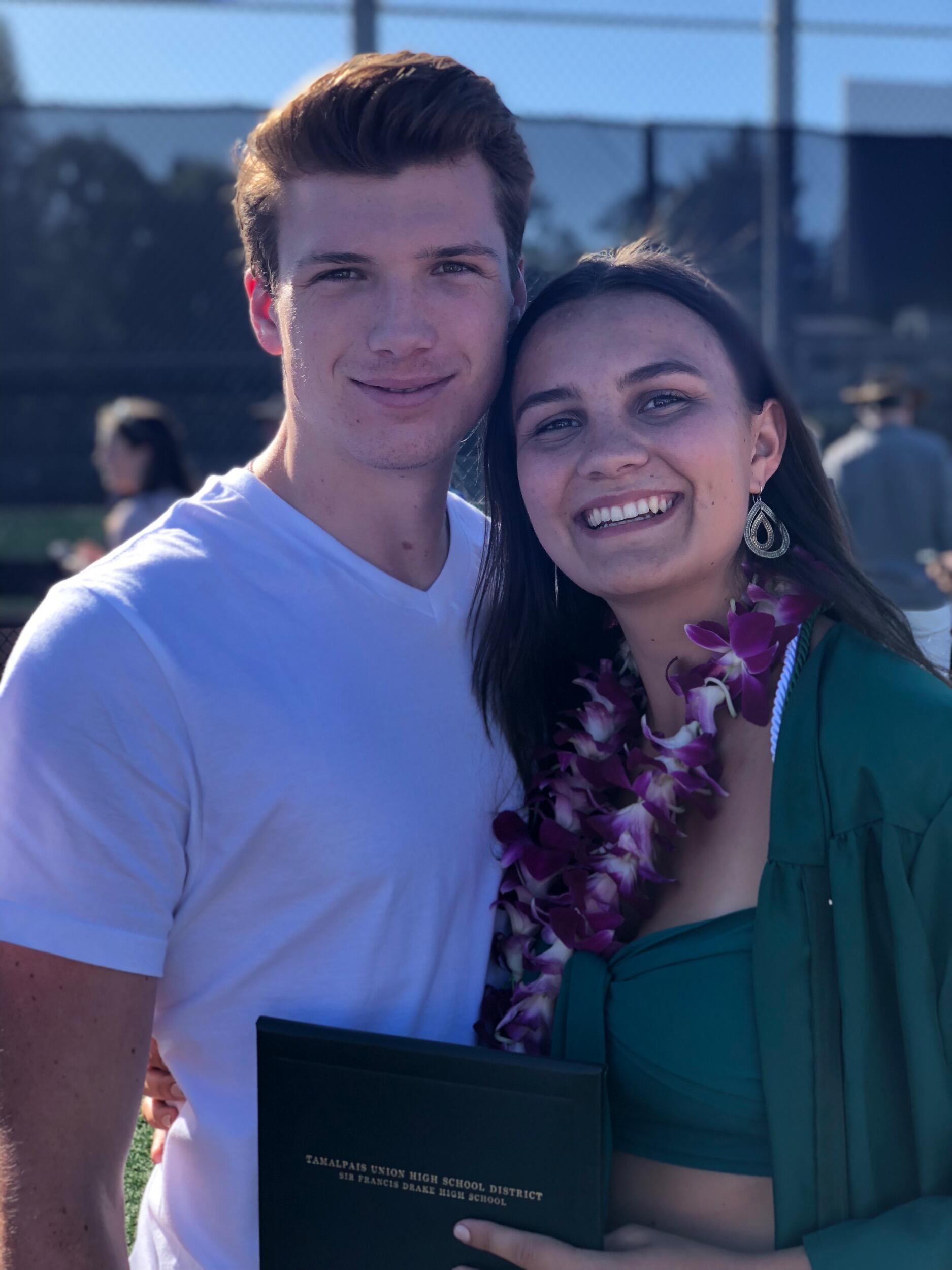 Andrea's high school graduation!