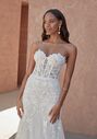 Adore by Justin Alexander Amberly Fit-and-Flare Wedding Dress - thumbnail - 3