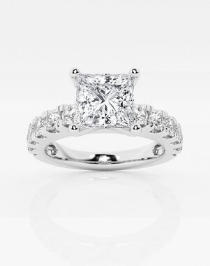 Grown Brilliance Princess Cut Engagement Ring