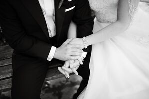 Black Sebastien Grey Suit With Boutonniere