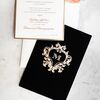 This Couple's Wedding at Knotting Hill Place in Little Elm, Texas, Had a Glam Black-and-White Palette