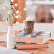 Vintage Book and Jar Centerpieces