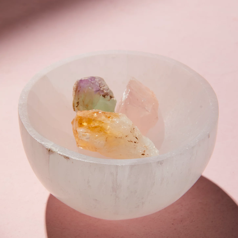 Ariana Ost Small Selenite Bowl from Free People 