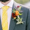 Blue and Orange Wowed at This Couple's Indian-English Fusion Wedding in Calgary, Alberta