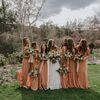 Boho Peach Hues Filled This Wedding at Descanso Gardens in La Cañada Flintridge, California