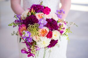 Jewel-Tone Vibrant Fall-Inspired Bouquet