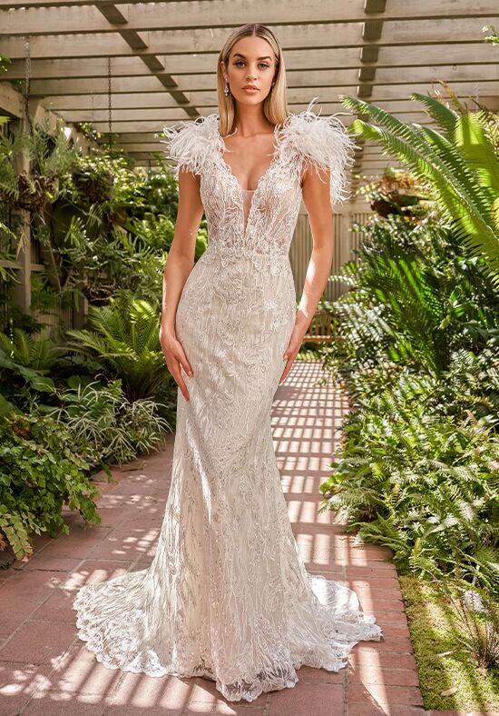 Jasmine Couture Lexi Fit-and-Flare Wedding Dress - 1