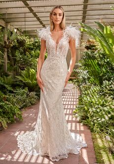 Jasmine Couture Lexi Fit-and-Flare Wedding Dress
