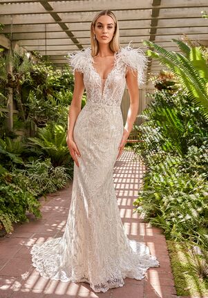 Jasmine Couture Lexi Fit-and-Flare Wedding Dress