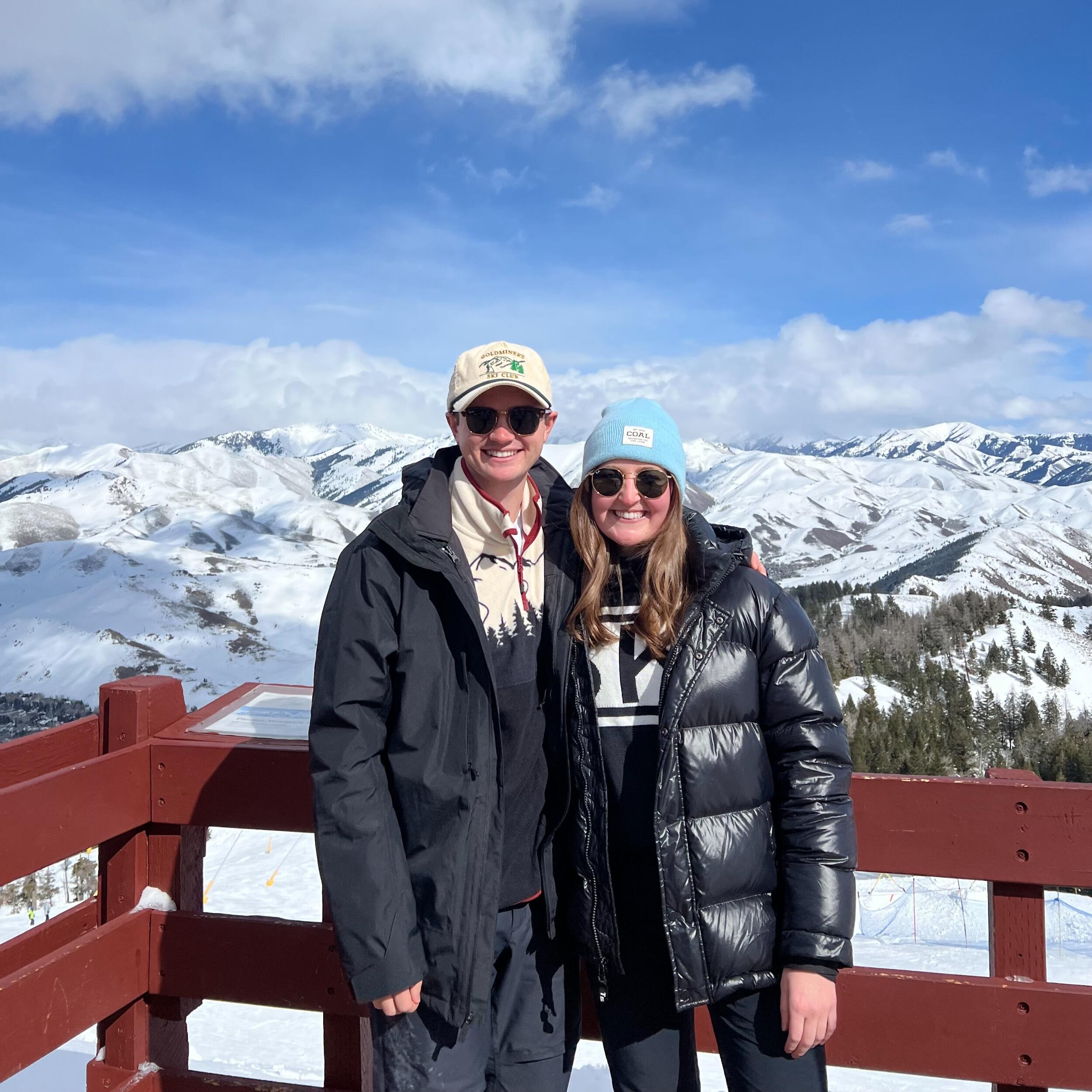 Michael's first ski season