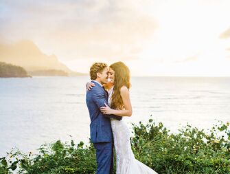 Karena Dawn and Bobby Gold on island of Kauai