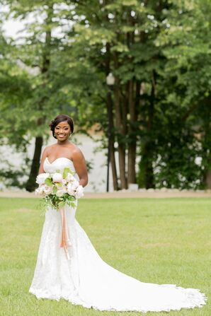 Bridal Portraits at Stone River in Columbia, South Carolina