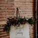 Wedding Signage at the Charles River Museum of Industry and Innovation in Waltham, Massachusetts