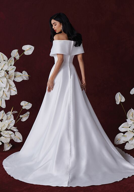 Justin Alexander Harper A-Line Wedding Dress - 3