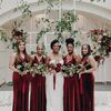 A Winter Wedding at Chateau Elan With Deep Red Velvet Tones in Braselton, Georgia