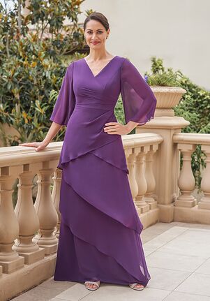 plum mother of the bride dresses