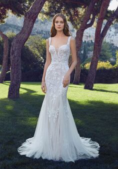 Demetrios 200132 Fit-and-Flare Wedding Dress