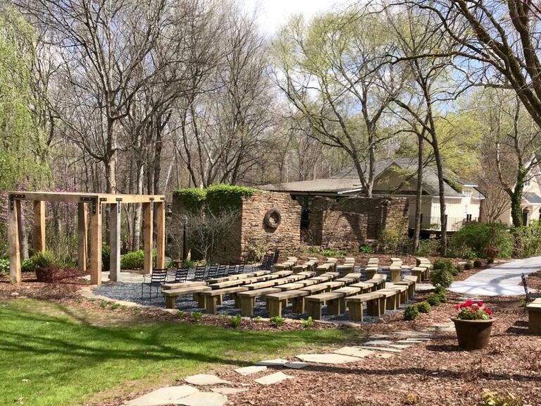 Wedding venue in Powhatan, Virginia.