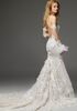 INES DI SANTO Spring 2023 - Reine Trumpet Wedding Dress - thumbnail - 2