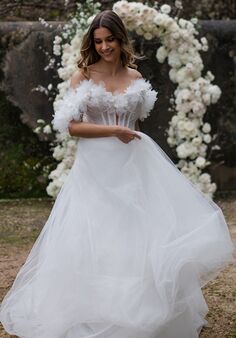 Abella Vianna- E456 A-Line Wedding Dress