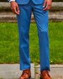 BLACKTIE SHARKSKIN Marine Blue Wedding Suit Blue Tuxedo - thumbnail - 2