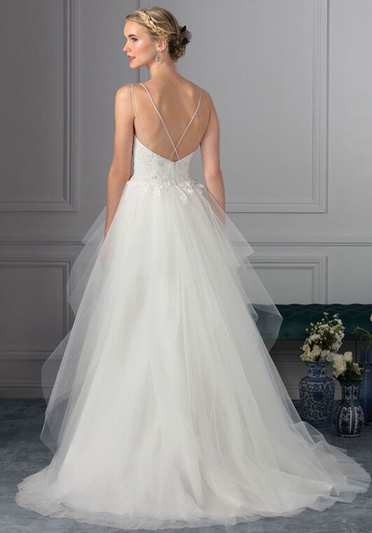 Beloved by Casablanca Bridal BL235 Periwinkle Ball Gown Wedding Dress - 3