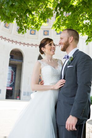 Elegant White Lace Bodice