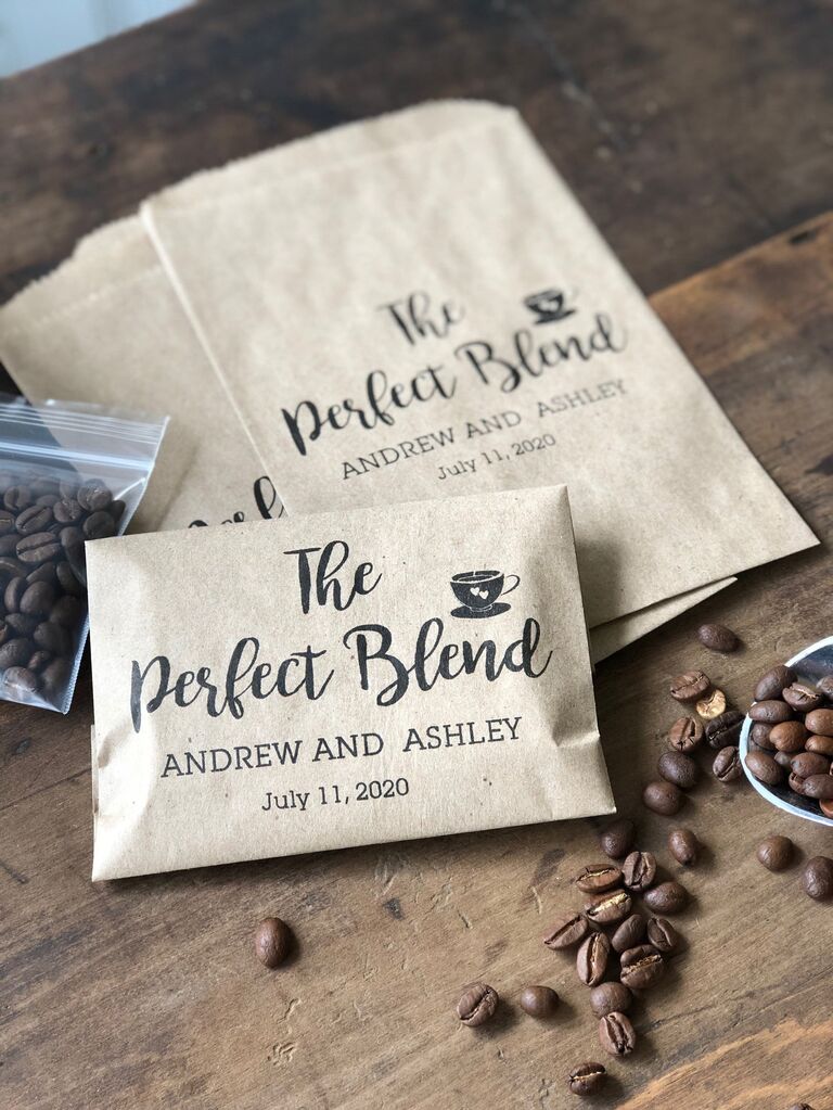 Eco Friendly Wedding Favors Fair Trade Coffee