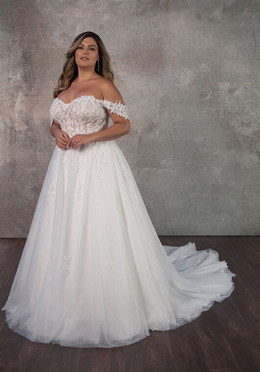 Essense of Australia D4047 Ball Gown Wedding Dress - 2