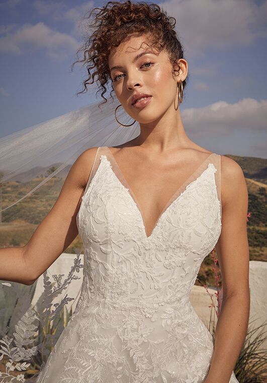 Beloved by Casablanca Bridal BL431 A-Line Wedding Dress - 3